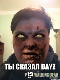  ты сказал dayz !?