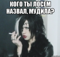 кого ты лосем назвал, мудила? 