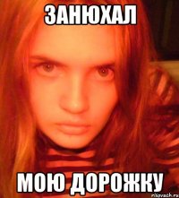 занюхал мою дорожку