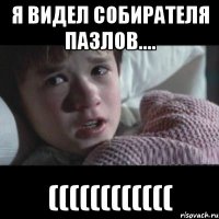 я видел собирателя пазлов.... ((((((((((((