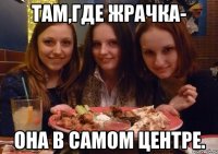 там,где жрачка- она в самом центре.