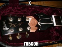 Х     гибсон