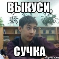 выкуси, сучка