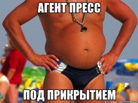 агент пресс под прикрытием