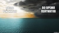 после рейтингов во время пейтингов