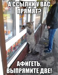 а ссылки у вас прямят? афигеть, выпрямите две!