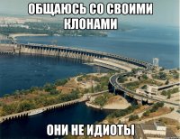 Общаюсь со своими клонами Они не идиоты