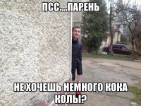Псс....парень не хочешь немного Кока Колы?