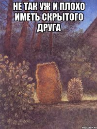 Не так уж и плохо иметь скрытого друга 