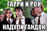 Гарри и Рон Надули гандон