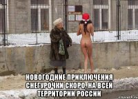  новогодние приключения снегурочки скоро, на всей территории россии