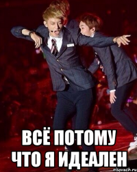  всё потому что я идеален