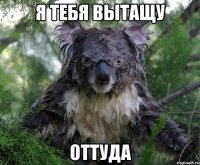 я тебя вытащу оттуда