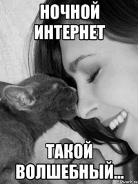 Ночной интернет такой волшебный...