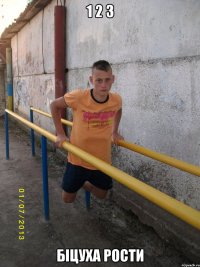 1 2 3 біцуха рости