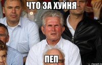что за хуйня пеп
