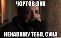чортов лук ненавижу тебя, сука