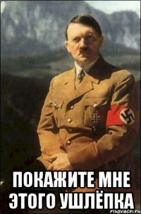  Покажите мне этого ушлёпка