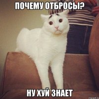 почему отбросы? ну хуй знает