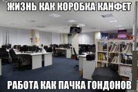 жизнь как коробка канфет работа как пачка гондонов