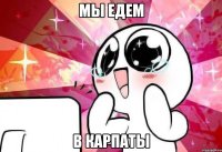 мы едем в карпаты