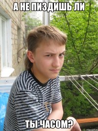 а не пиздишь ли ты часом?