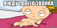 я жду твоего звонка 