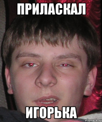 приласкал игорька