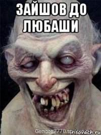 зайшов до любаши 