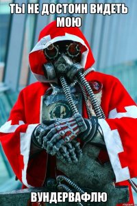 ТЫ не достоин видеть мою Вундервафлю