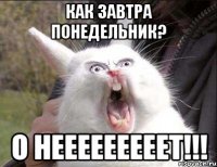 Как завтра понедельник? О нееееееееет!!!