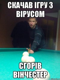 Скачав ігру з вірусом Сгорів вінчестер