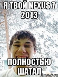 Я твой Nexus 7 2013 Полностью шатал