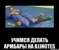  Учимся делать армбары на BJJNotes