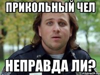 прикольный чел неправда ли?