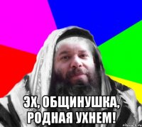  Эх, Общинушка, родная ухнем!