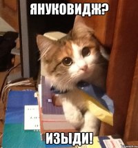 Януковидж? Изыди!