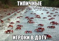 Типичные игроки в доту