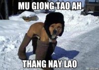 mu giong tao ah thang nay lao