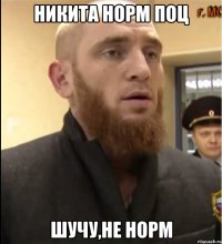 Никита норм поц шучу,не норм