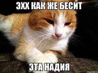 Эхх как же бесит Эта Надия