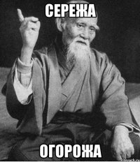 Сережа Огорожа
