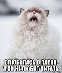  влюбилась в парня, а он не любит читать