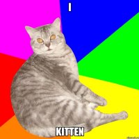 I KITTEN
