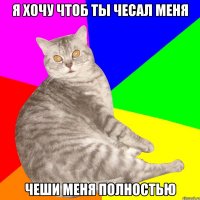 Я ХОЧУ ЧТОБ ТЫ ЧЕСАЛ МЕНЯ ЧЕШИ МЕНЯ ПОЛНОСТЬЮ