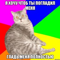 Я ХОЧУ ЧТОБ ТЫ ПОГЛАДИЛ МЕНЯ ГЛАДЬ МЕНЯ ПОЛНОСТЬЮ
