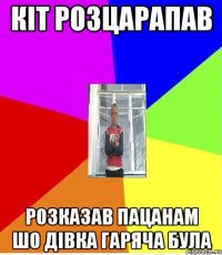 КІТ РОЗЦАРАПАВ РОЗКАЗАВ ПАЦАНАМ ШО ДІВКА ГАРЯЧА БУЛА