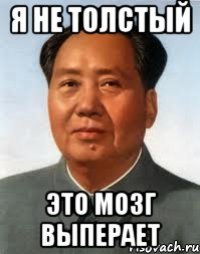 Я не толстый Это мозг выперает