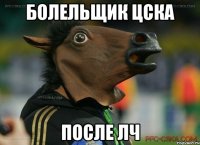 болельщик цска после лч