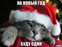 НА НОВЫЙ ГОД БУДУ ОДИН